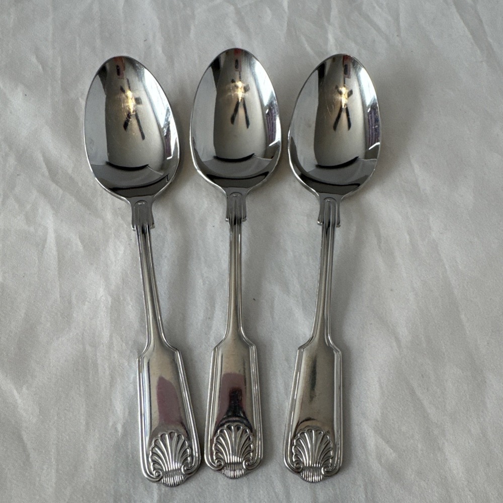 Towle LONDON SHELL CONTINENTAL Tablespoon 8 1/2" Stainless 18/10 CHINA -3